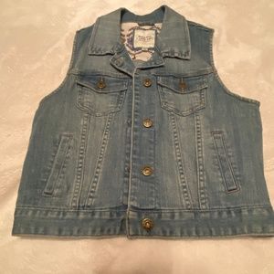 Denim vest